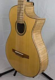 Classical guitar 36 with a cutaway - Photo #12