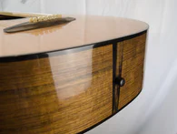 Guitare folk 7 cordes en forme de cistre - Photo #8