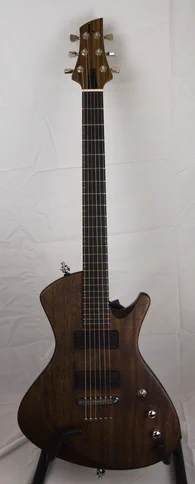 Guitare électrique, modèle SC6 Chocolat - Photo #1