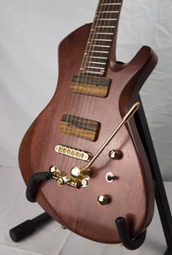 Guitare électrique, modèle SC6 Copper Red Tremolo - Photo #7