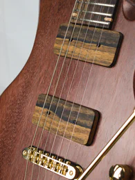 Guitare électrique, modèle SC6 Copper Red Tremolo - Photo #8