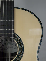 Classical guitar 51 : ebony and spruce - Photo #5