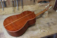 Guitare classique 60 : padouk et cèdre - Photo #6